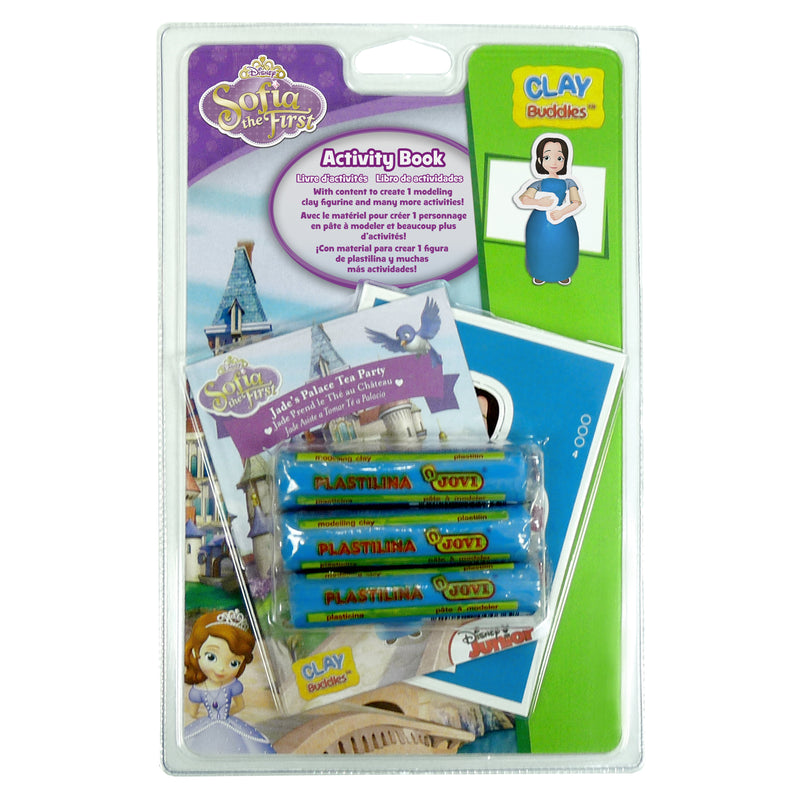 GIROMAX Disney Sofia the First Clay Buddies – Jade Character Modeling Clay Kit