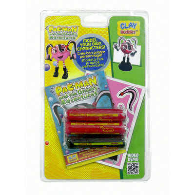 GIROMAX Pac-Man Clay Buddies – Cylindria Character Modeling Clay Kit