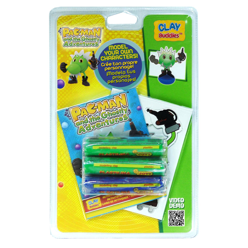 GIROMAX Pac-Man Clay Buddies – Sir Cumference Character Modeling Clay Kit