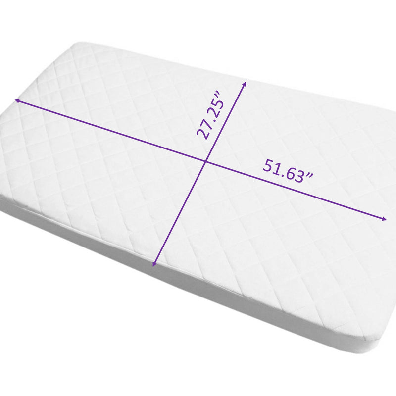 Baby Works Quilted & Fitted Bamboo Mattress Protector