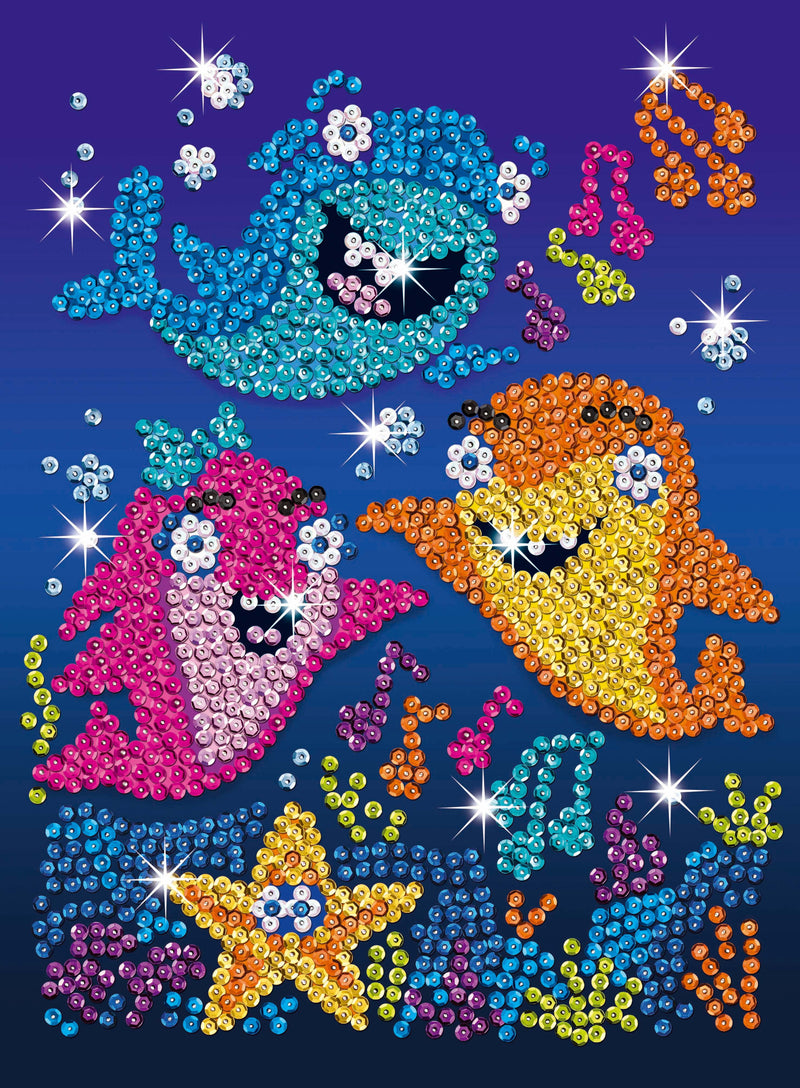 Sequin Art BABY SHARKS