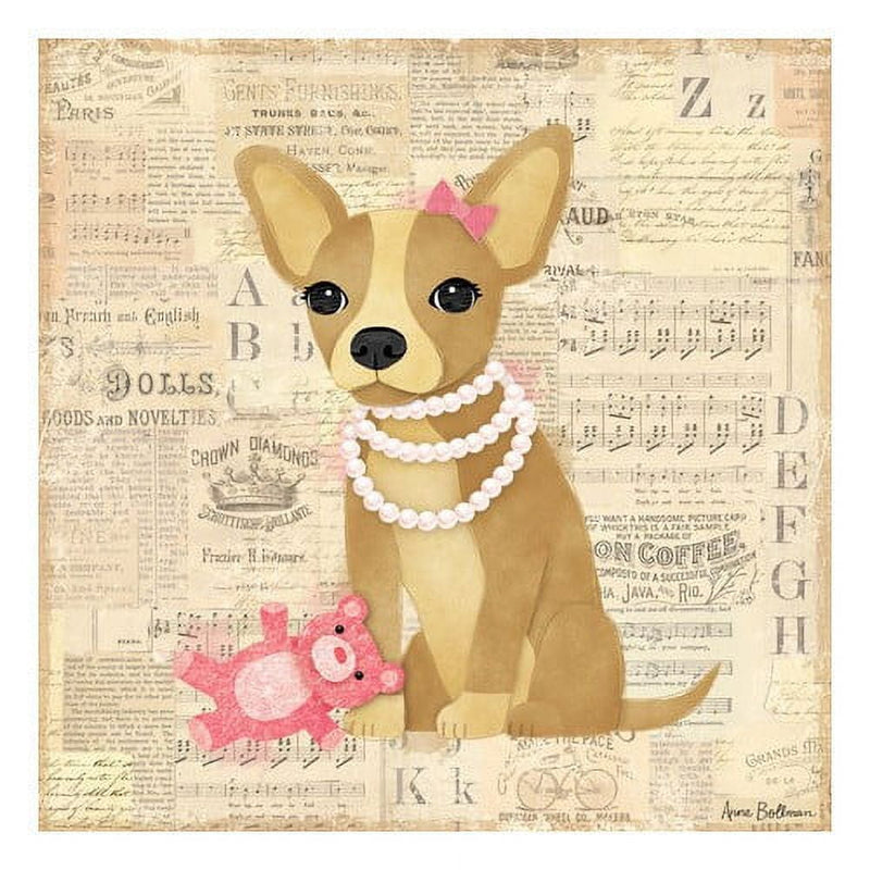 Oopsy Daisy's Chihuahua Girl Canvas Wall Art - Size 10x10
