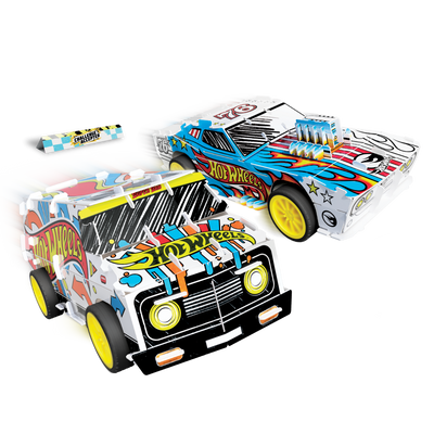 Hot Wheels Creative Maker Kitz - Custom Racer Duel Pack