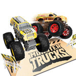 Hot Wheels Monster Trucks Crash Zone Twin Pack