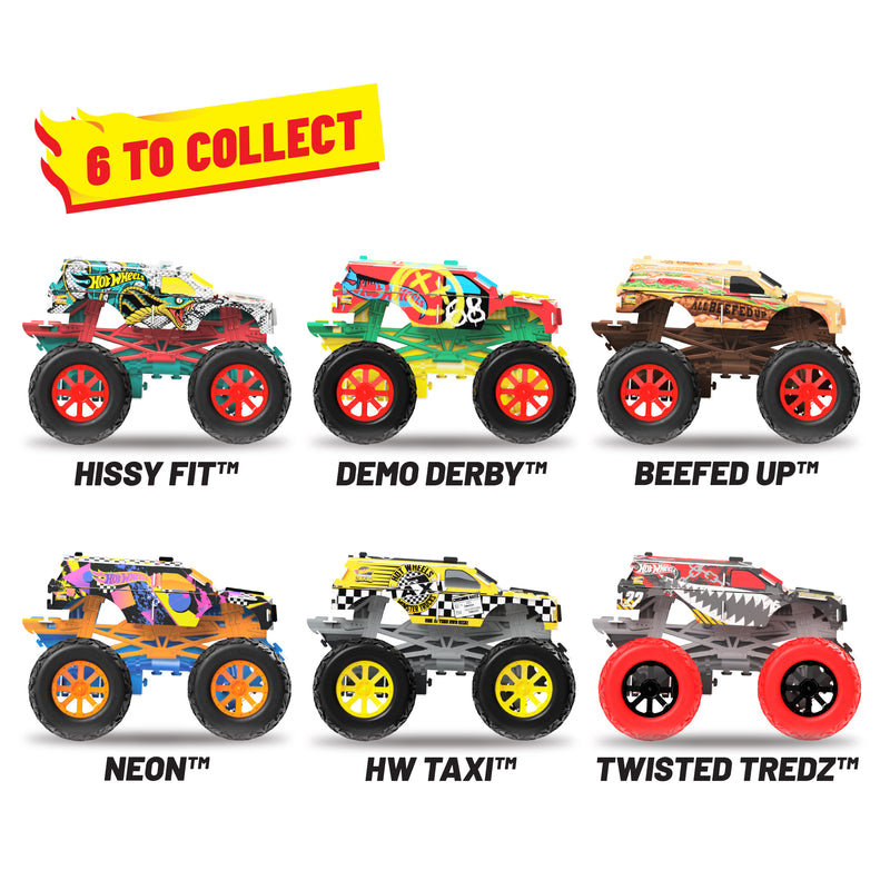 Hot Wheels Motor Maker Kitz - 4x4 Monster Trucks Kit