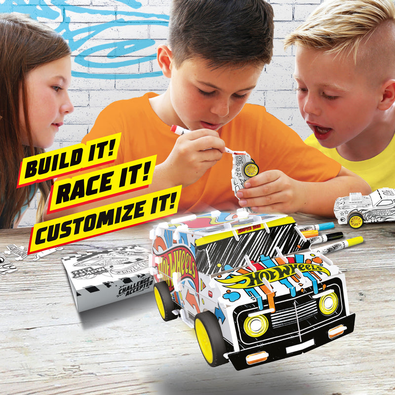 Hot Wheels Creative Maker Kitz - Custom Racer Kit Super Van