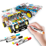 Hot Wheels Creative Maker Kitz - Custom Racer Duel Pack