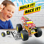 Hot Wheels Creative Maker Kitz - Custom Monster Trucks Kit - Town Hauler