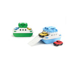 Green Toys Ferry Boat With Cars Toy Vehicle Playset Eco Friendly Toys for Kids