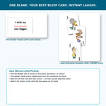 Talicor Fill In The Bleep Board Game