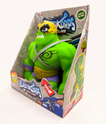 Elastikorps Maxy Gamma- Green Wrestler Stretch Action Figure