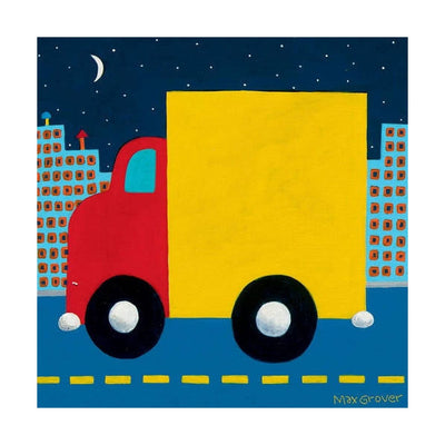 Oopsy Daisy's Night Delivery Wall Art Canvas Wall Art - Size 10x10