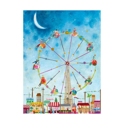 Oopsy Daisy's Ferris Wheel Canvas Wall Art - Size 18x24