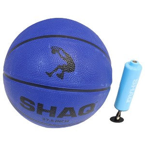 SHAQ Junior 27.5" Basketball Size 5 with Mini Pump Youth Basketball for Kids Outdoor Basketball Indoor Basketball SHAQ
