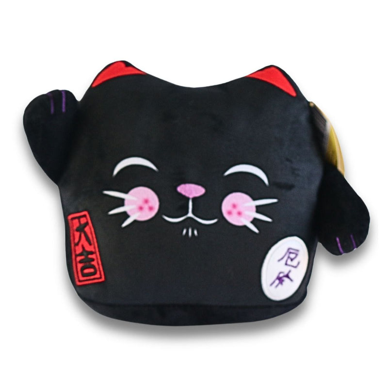 Maneki Neko Black Closed Eye