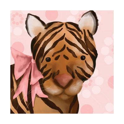Oopsy Daisy's Ava the Tigress Canvas Wall Art - Size 10x10