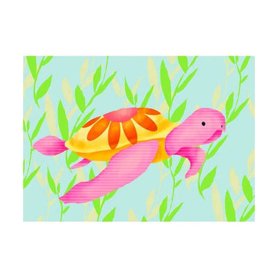 Oopsy Daisy's Maggie the Sea Turtle Canvas Wall Art - Size 14x10