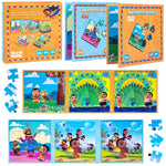 Mighty Little Bheem Magnetic Puzzle 2 Pack