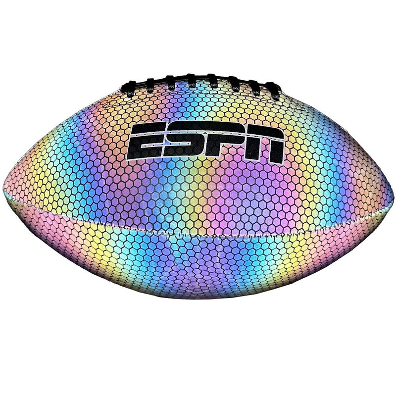 ESPN Holo Junior Football - Durable Construction with Easy-Grip Texture for Youth Athletes - Perfect for Training and Casual Games