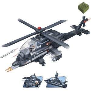 BanBao 3-in1 Helicopter Building Kit STEM Toy(295 pcs) Building Set for Kids