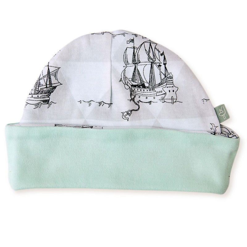Finn + Emma Finn   Emma Baby Boy Reversible Hat-Boat