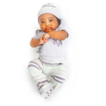 Finn + Emma Finn   Emma Baby Girl ReversibleHat-Stripe