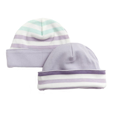 Finn + Emma Finn   Emma Baby Girl ReversibleHat-Stripe