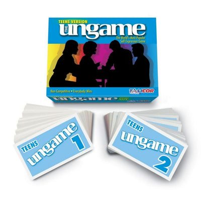 Talicor Pocket Ungame Non-Competitive Card Game to Discuss, Share Values & self Express