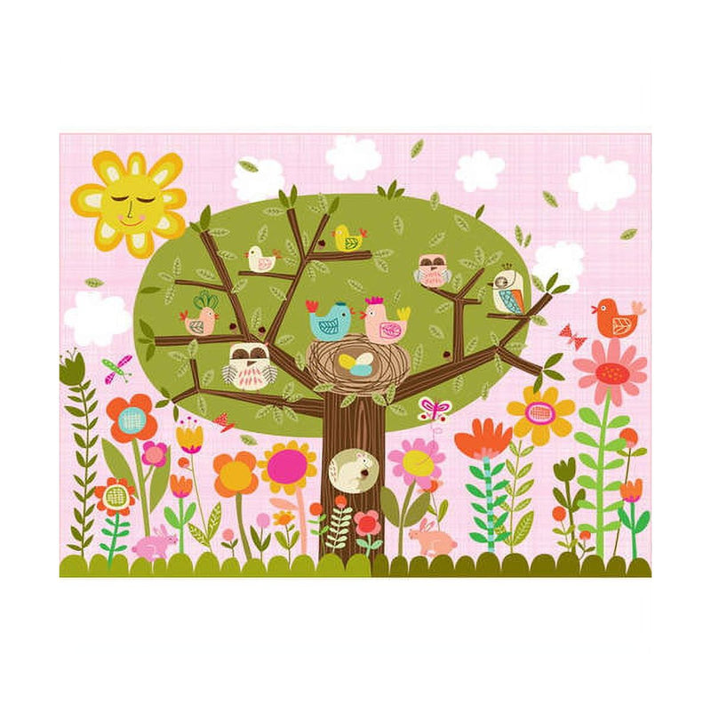 Oopsy Daisy's Bloomin' Birdies Canvas Wall Art - Size 18x14