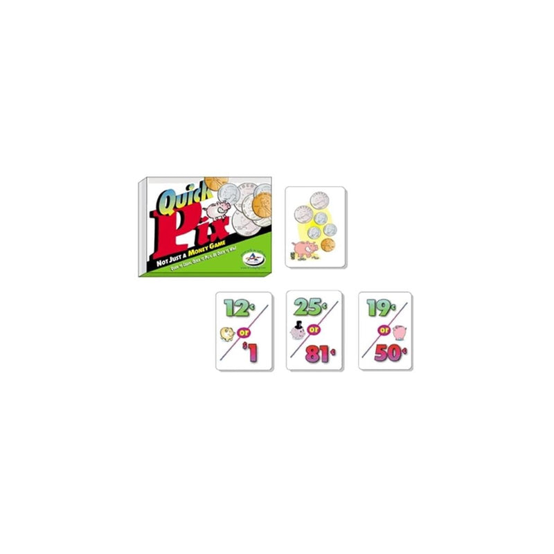 Talicor Quick Pix - Money Card Game for Kids