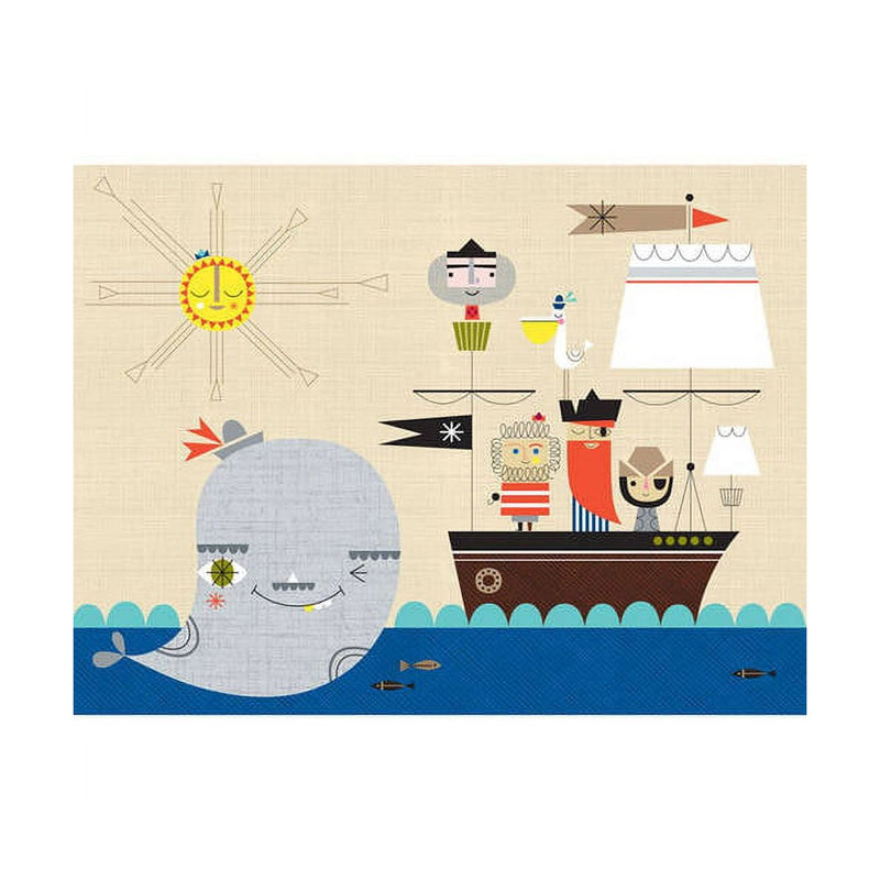 Oopsy Daisy's Redbeard & Crew Canvas Wall Art - Size 24x18
