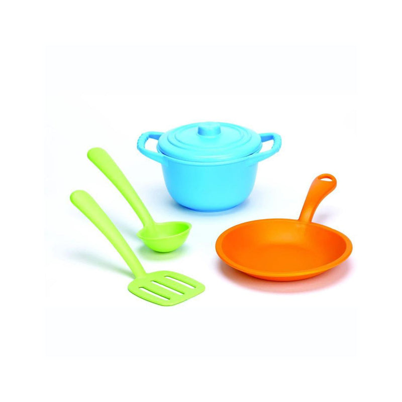 Green Toys 5 Piece Multicolor Chef Set, for Child Ages 2+