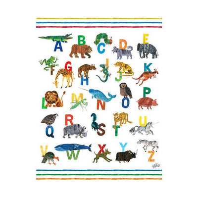Oopsy Daisy's Eric Carle’s ABC's - Boy Canvas Wall Art - Size 18x24
