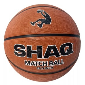 SHAQ Composite Basketball Official Size 7 29.5" Deflated with Mini Pump