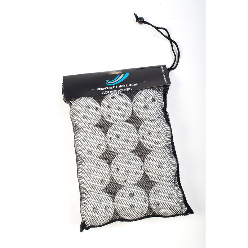 360 ATHLETICS Whiffle 9" 12 Pack White