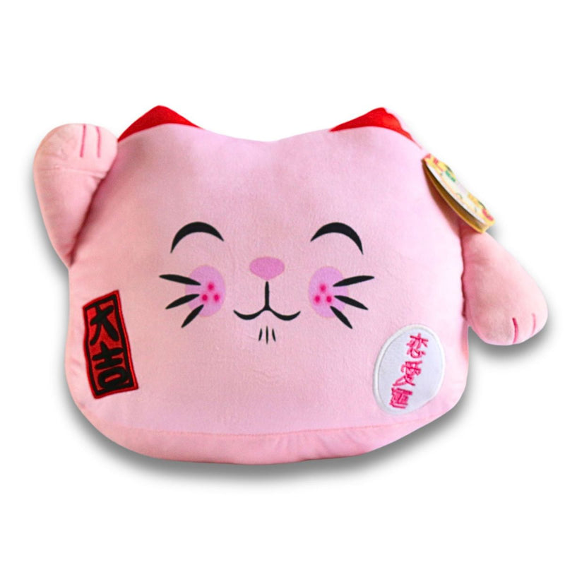 Maneki Neko 30 x 31 Pink C Eye