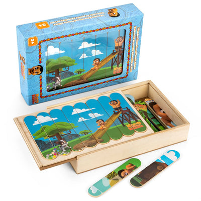 Mighty Little Bheem Wooden Puzzle Sticks