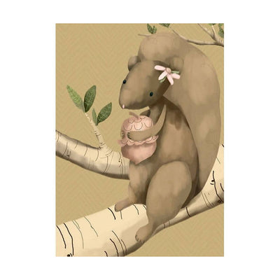 Oopsy Daisy's Sally Squirrel Canvas Wall Art - Size 10x14