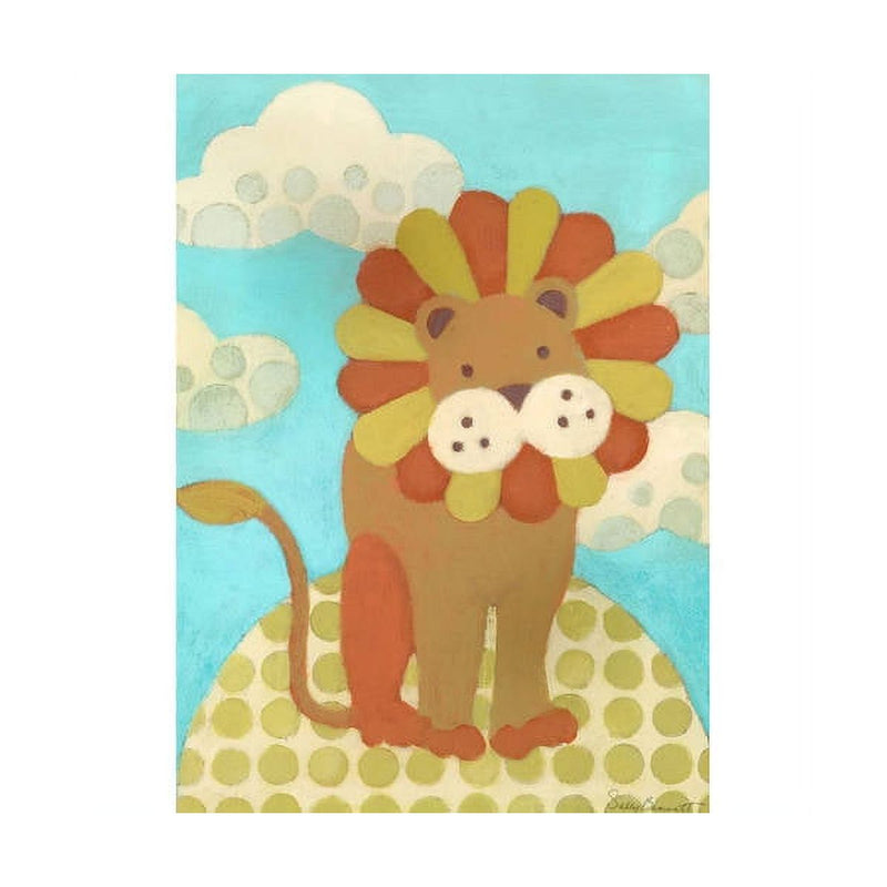 Oopsy Daisy's Leo Lion Canvas Wall Art - Size 10x14