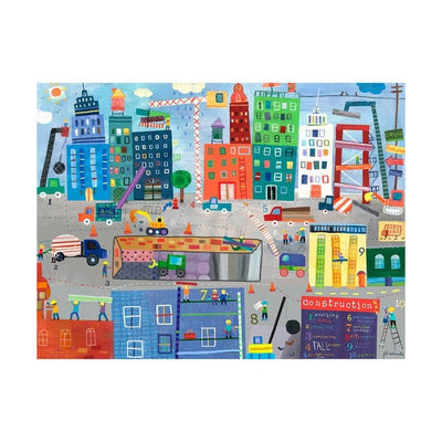 Oopsy Daisy's Construction Zone Canvas Wall Art - Size 24x18