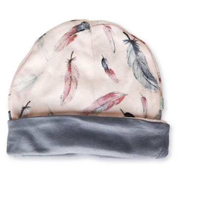 Finn + Emma Finn   Emma Baby Girl Reversible Hat-Feather