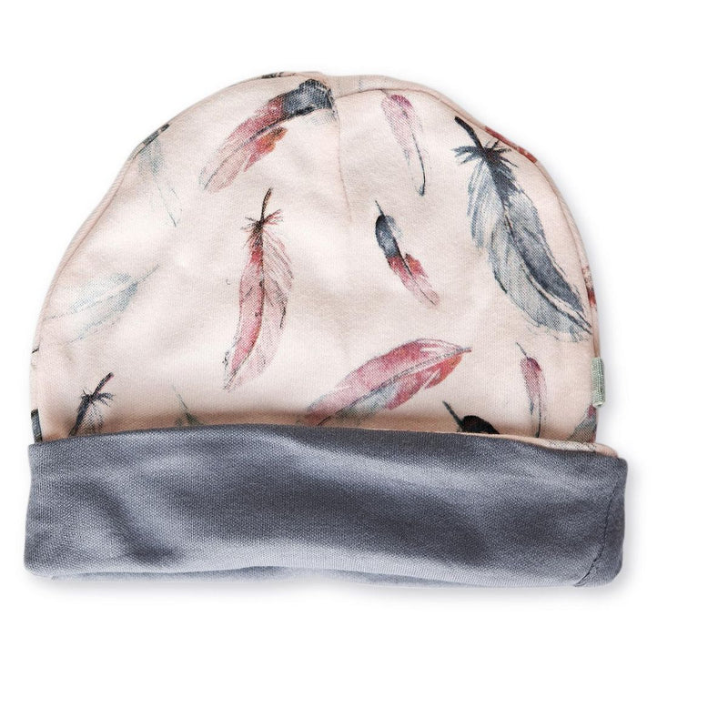 Finn + Emma Finn   Emma Baby Girl Reversible Hat-Feather