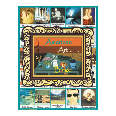 Lucy Hammett Games American Art Bingo