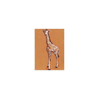 Oopsy Daisy's Giraffe Baby Canvas Wall Art - Size 10x14