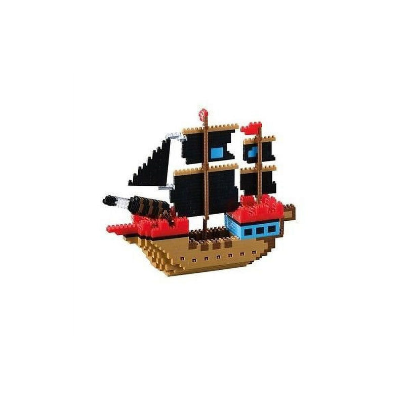 Brixies PIRATE SHIP Building Set for Kids