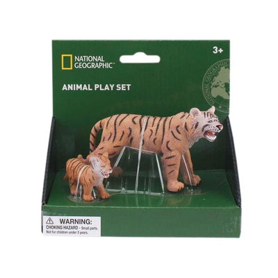National Geographic Tiger and cub Figurines, 2 pc