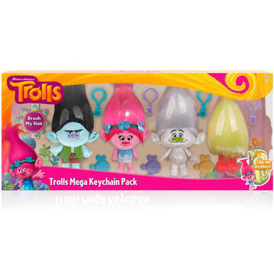 Trolls-large Plush Key Chain