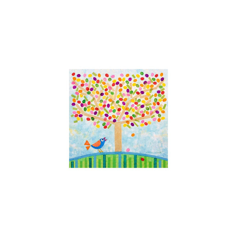 Oopsy Daisy's Jellybean Tree Canvas Wall Art - Size 14x14
