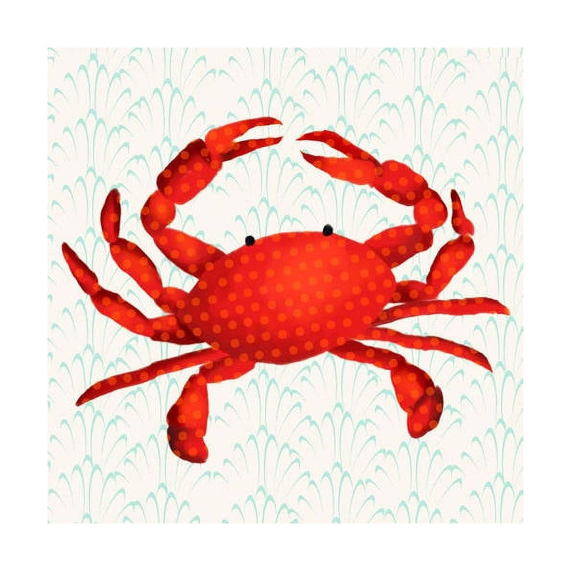 Oopsy Daisy's Otto the Crab Canvas Wall Art - Size 10x10