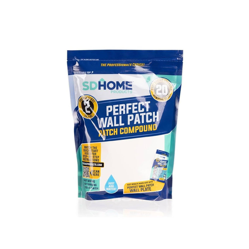 Skullduggery Drywall Repair Compound by SD Home, Fast-Drying Spackle Filler for Holes, Cracks & Wall Damage